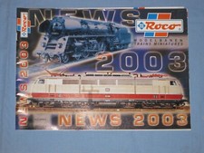 ROCO NEWS 2003  Catalogo ferromodellismo treni - tedesco francese (S3)