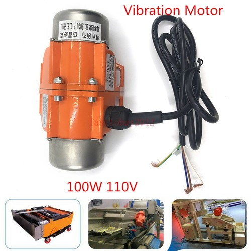 New 110V 100W Aluminum Alloy Vibrating Vibrator Motor 3600rpm 1Phase Vibrations - Picture 2 of 9