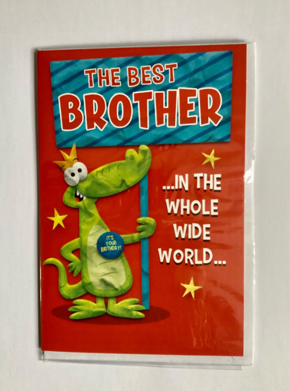 Brother Happy Birthday Card