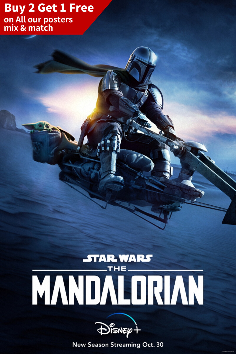 The Mandalorian Season TV series Poster 36x24