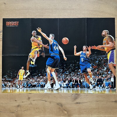 Kobe Garnett Poster Vintage NBA Trikot Jersey Air Jordan Adidas Basketball 218