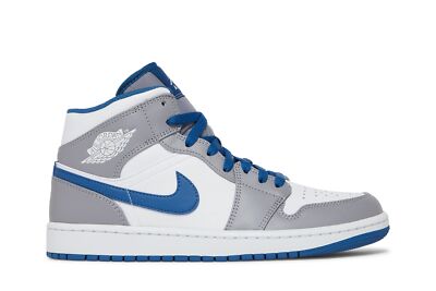 Nike Air Jordan 1 Mid Cement True Blue DQ8426-014 | eBay