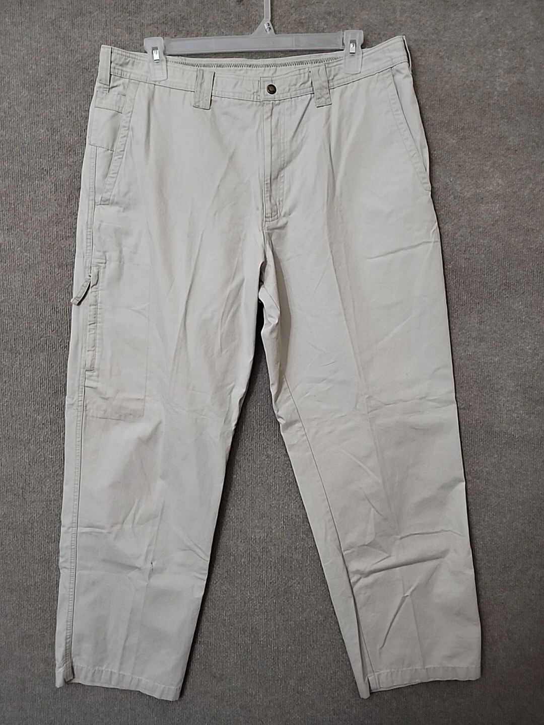 Columbia Pants Mens 40x32 Beige Utility Khaki Trail Outdoor Cargo Pocket