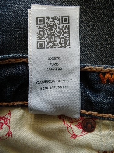 TRUE RELIGION CAMERON SUPER T BOYFRIEND JEANS Damen Jeanshose Gr.24 NEU ETIKETT - 第 10/12 張圖片
