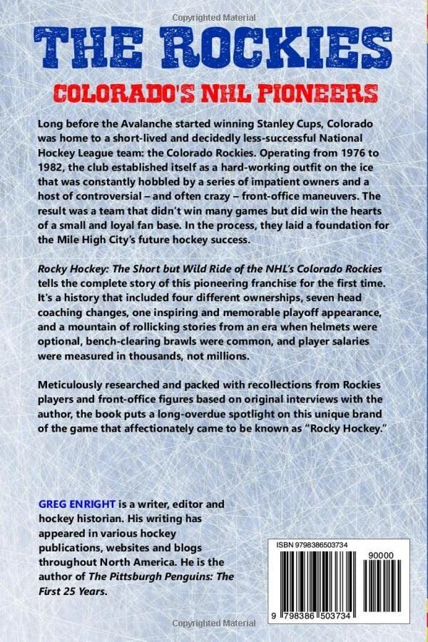 Rocky Hockey: the Short but Wild Ride of the NHL's Colorado Rockies Paperback - Image 2 of 4