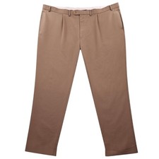 Lauren Ralph Lauren Pants Mens 50x32 Tan High Performance Wool Cuffed Trousers