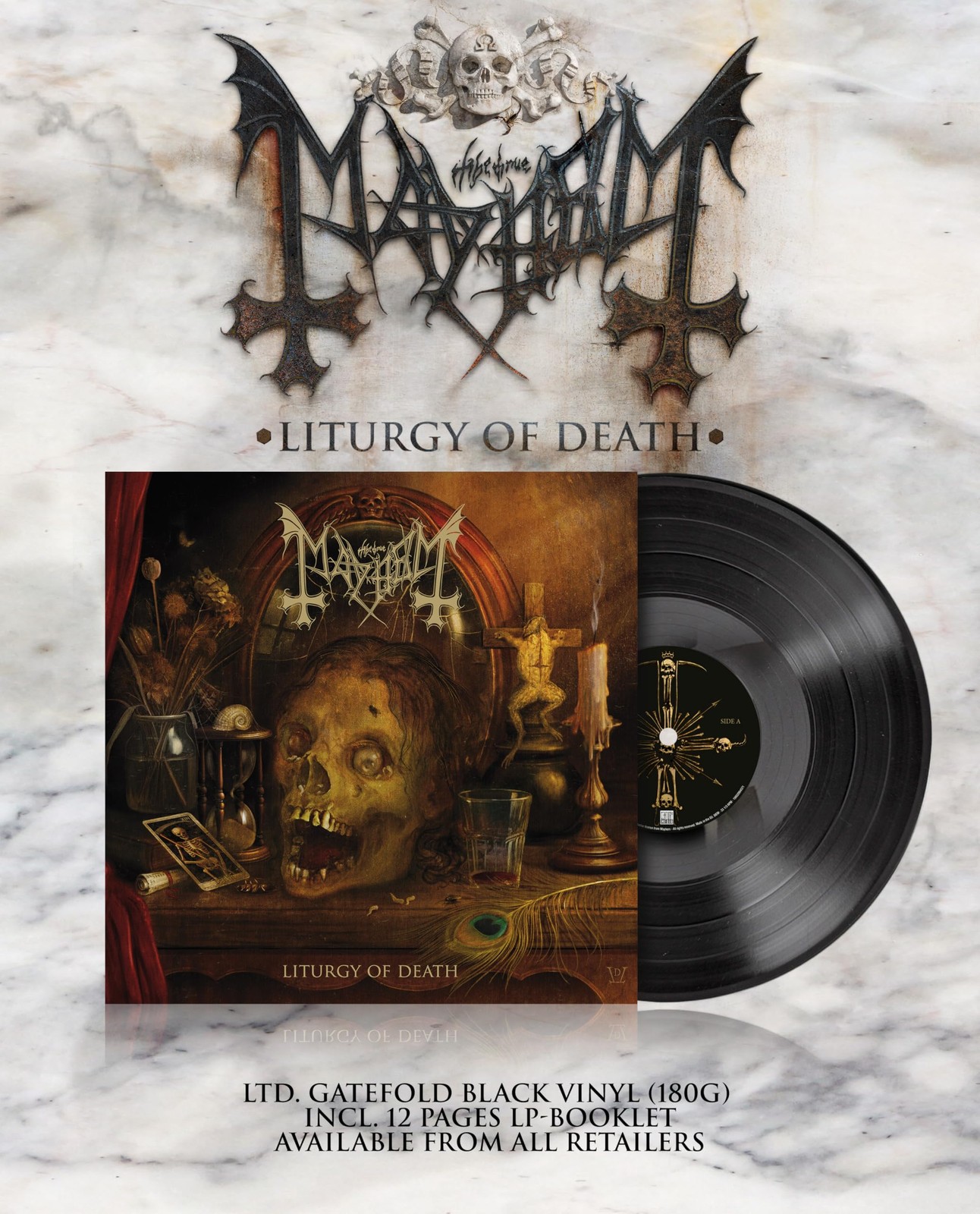 Mayhem Liturgy of Death LP Vinyl NEW