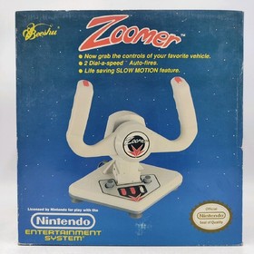 CONTROLLER ZOOMER FLIGHT SIMULATOR JOYSTICK OFFICIAL NES NINTENDO