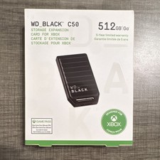 WD_BLACK C50 512GB Storage Expansion Card for Xbox Series X|S Designed for Xbox
