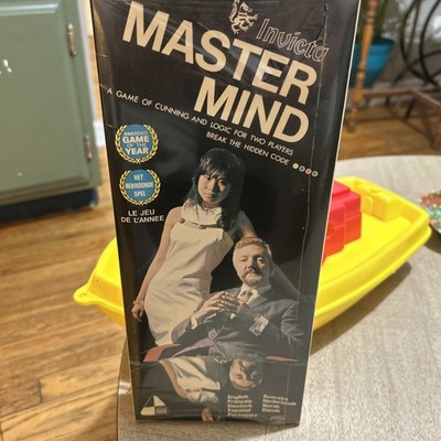 VTG Original Master Mind Game 1972 Invicta Board Game. Factory sealed new. 