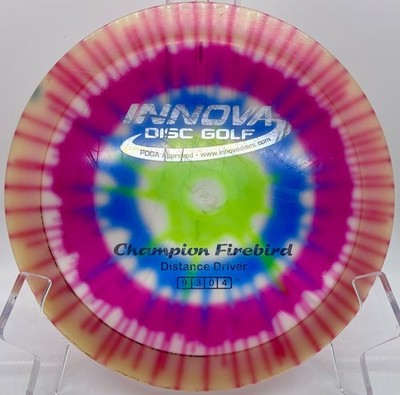 Innova Champion Firebird RARE - Pre-Climo - Penned F - Patent # I-Dye Disc Golf