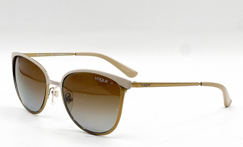 VOGUE VO 4002-S 996-S/T5 IVORY BROWN POLARIZED AUTHENTIC SUNGLASSES 55-18 - Picture 1 of 5
