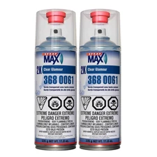 Spray Max 2K High Gloss Clearcoat Aerosol - 2 Pack - Automotive Finish