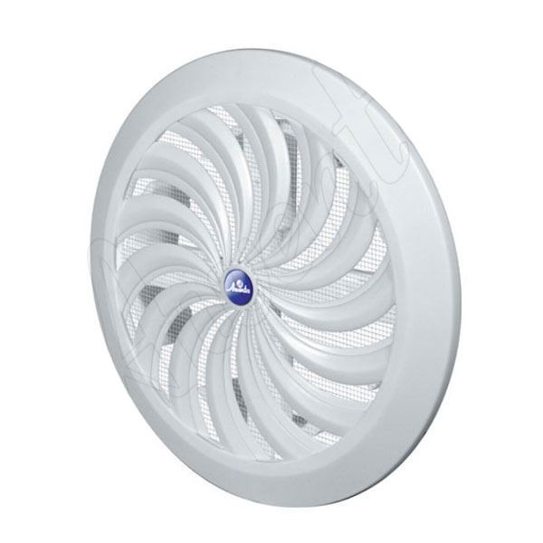 Wall Ventilation Grille Cover with Net And Shutter 100-150mm Changeable Diameter