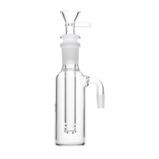 EE. UU. 90 grados 10 mm cenicero de vidrio con cuenco deslizable cachimba bong burbujeador tubo de agua