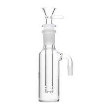 USA 90 Degree 10mm Glass Ash Catcher w Bowl Slide Hookah Bong Bubbler Water Pipe