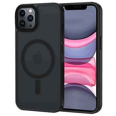 für iPhone 11 Pro Hülle Magnetisch kompatibel mit Magsafe, Matt Transluzente ...
