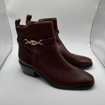 Nuevo sin caja Sam Edelman Mujer Brawley Botín Talla 6 Marrón - Imagen 1 de 4