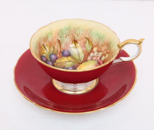 Vintage Aynsley Bone China Tea Cup & Saucer E...
