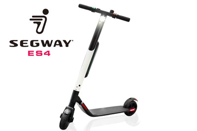 Elektro Scooter Segway ES4 300W 9'' Zoll 2x 36V Li-Ion Batterie 374Wh E-Roller.