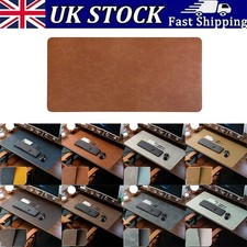 Image of Waterproof PU Leather Desk Pad Large Mouse Mat Non-Slip Laptop Keyboard Cover