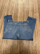 Vtg 80s Rustler Jeans Mens 40 x 30 Blue Dark Wash USA Made Denim 87621NV