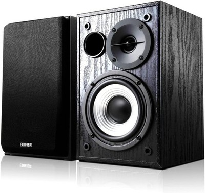 Edifier R980T Aktive 2.0 Lautsprechersystem 24 Watt 4'' PC Lautsprecher - Schwarz