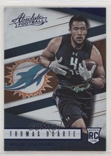 2016 Panini Absolute Rookies Spectrum Blue Thomas Duarte #176 2u3