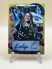 2025 Topps Chrome McDonald’s Kaelyn Carroll Billboard Ink Auto Gold /50 SSP
