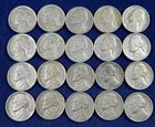 Lot of 40 1938D Jefferson Nickels Readable Dates - Circulated