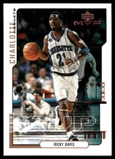 Ricky Davis 2000-01 Upper Deck MVP #17 Hornets NBA READ FREE SHIP AutographDen