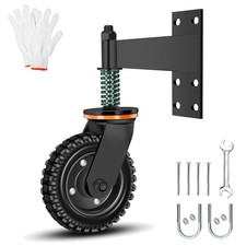 6 Inch Heavy Duty Fence Gate Wheel - 500lb Capacity