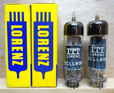 Pair: LORENZ ECLL800 | NIB & NOS ✅ Tubes Tube Röhre Valve ( 6KH8 )