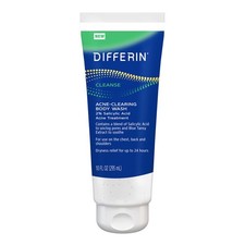 Acne Body Wash Salicylic Acid Cream to Lather 10 Fl Oz Differin makers Treatment