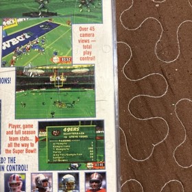 NFL Quarterback Club 96 (Sega Saturn, 1996)