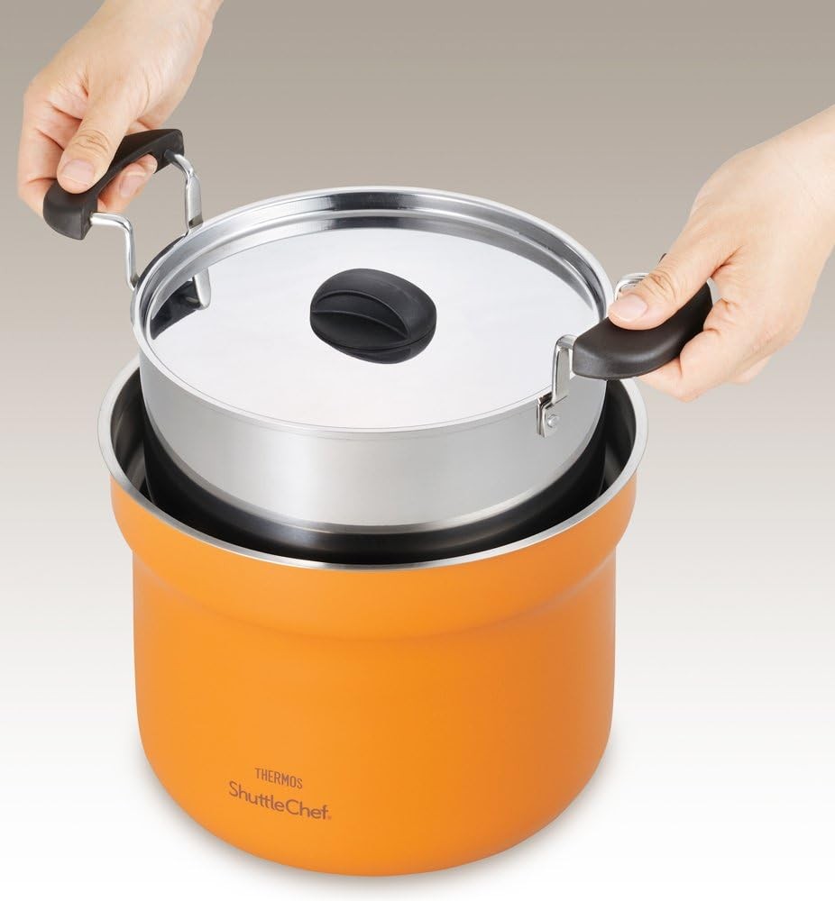 THERMOS 真空保温調理器 Shuttle Chef KBH-4500 THERMOS Thermal Cooker 4.5L Shuttle Chef Vacuum Thermo Pot