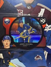 20-21 UD Extended Hockey UD3-23 Die Cut Jack Eichel /1000