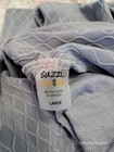 Ladies Gray Textured Leggings. Suzzi Active Wear, Size L. Sissy Fem CD Trans — photo 4
