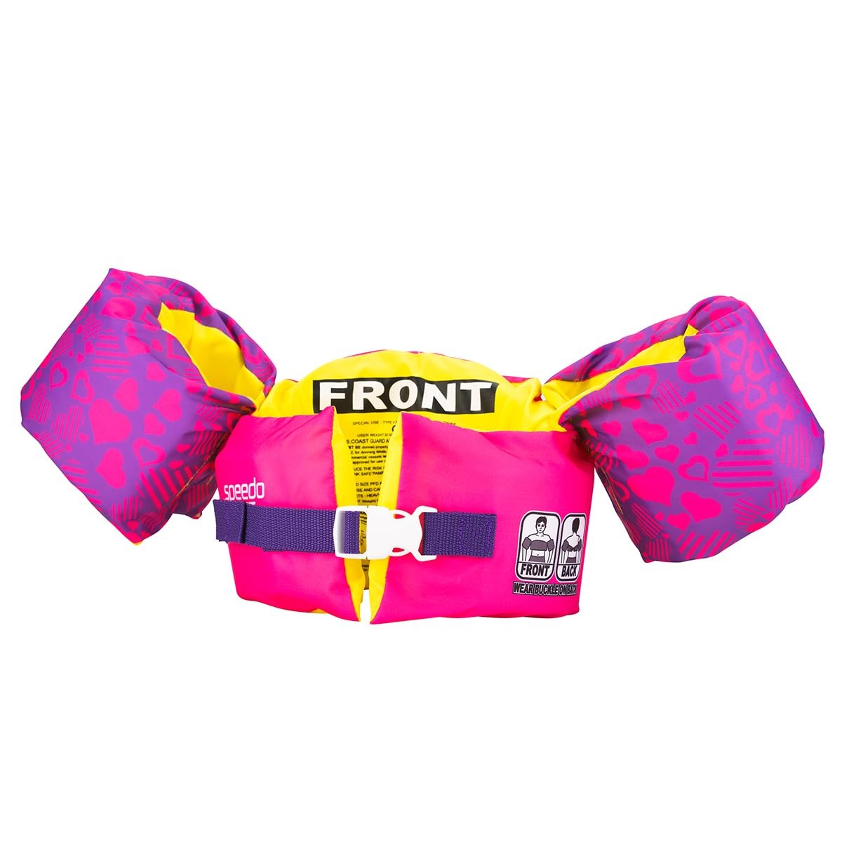 US Coast Guard Approved Blue Digi Spots Peacoat Water Flotation Device for Kids