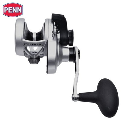 PENN Conventional One-Speed Left-Handed Reel FATHOM II LEVER DRAG 10XNLDLH