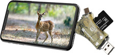 Trail Camera Viewer SD Card Reader for Iphone Ipad Mac  Android, 4 in 1 Sd/Micr
