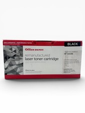 CE410A Black Toner Cartridge for HP Color LaserJet Pro 300/400 Office Depot