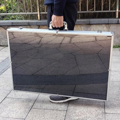 Kartenvitrine abschließbar Zubehör mit Griff Aluminiumlegierung für Sammlerstücke