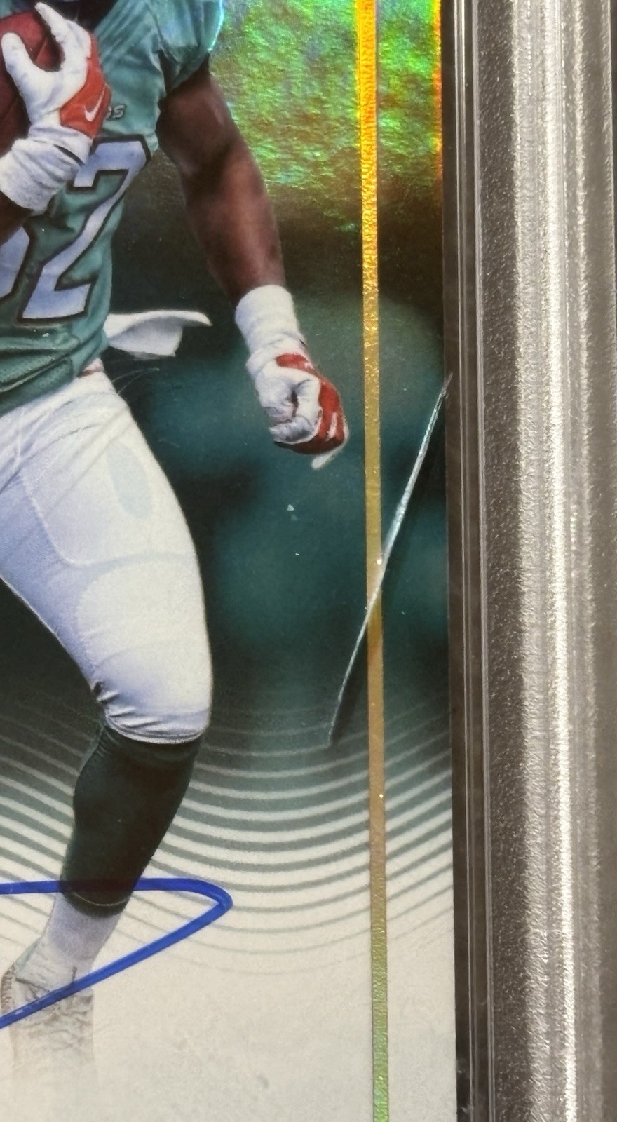 2016 Panini Contenders Kenyan Drake Rookie Champ Ticket Auto /99 PSA 9 MINT view 3