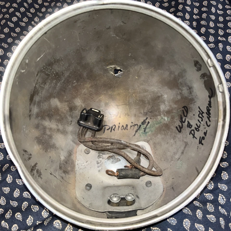 1948-1953 Indian Chief Roadmaster Scout Flathead 74-80 OEM DIETZ faro OEM Foto 4 de 4