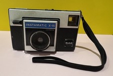 Vintage Kodak Instamatic X-15 Camera 126 Film Camera Made in USA Wrist Strap