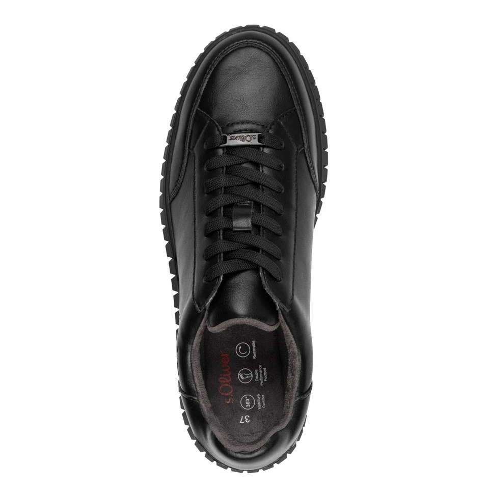 s.Oliver Sneakers Lace-Up Shoes Half Shoes Black 23645 - Image 4 of 4