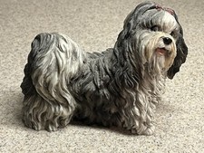 Vintage Castagna Shih-Tzu Dog Figurine Statue 1988 Made in Italy