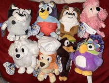 Bluey Plush Lot of 8 New with Tags