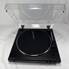 Audio-Technica AT-LP60X Turntable - Black FOR PARTS/REPAIR READ